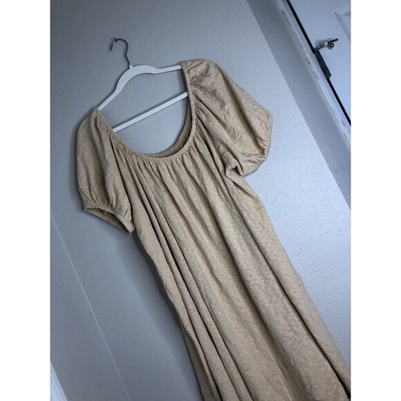 American Eagle Cream Off The Shoulder Swing Dress Sz XXL - Picture 4 of 5